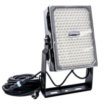 SHADA LED-Strahler Flutlichtstrahler 500W 75000lm 6000K IP66, schwarz EEC: D (230098)